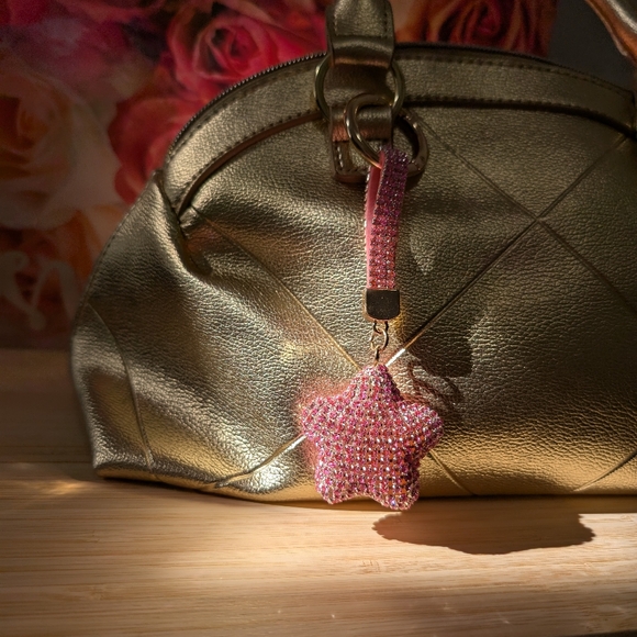 Rhinestone Bag Charm/Keychain - Picture 11 of 13